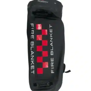 bridgehill-vehicle-fire-blanket-with-bridgehill-logo-on-top-and-red-and-black-design